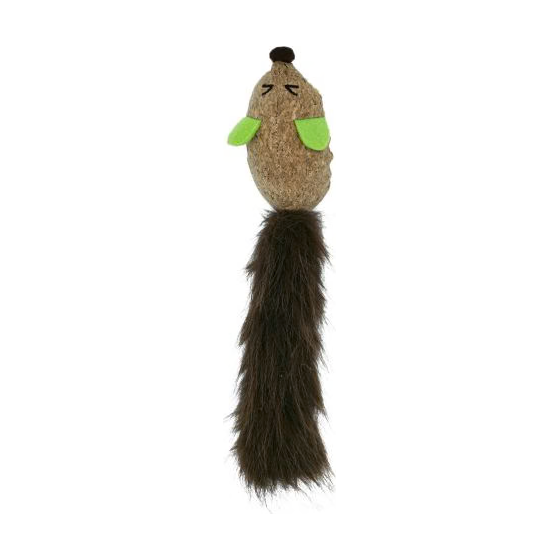 Bud-Z Cat Toy With Catnip Tube With Silky Tail Mouse