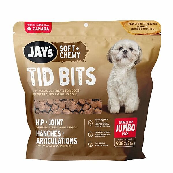 Jay's Tid Bits Peanut Butter Dog Treats