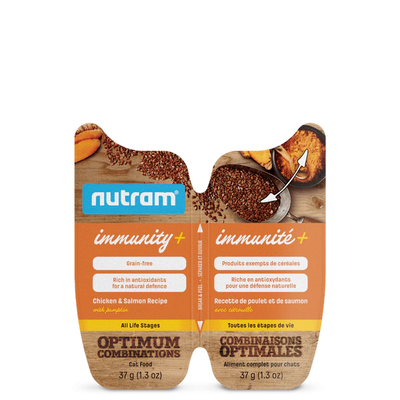 Nutram Optimum Combinations Immunity+ Chicken & Salmon Cat Wet Food