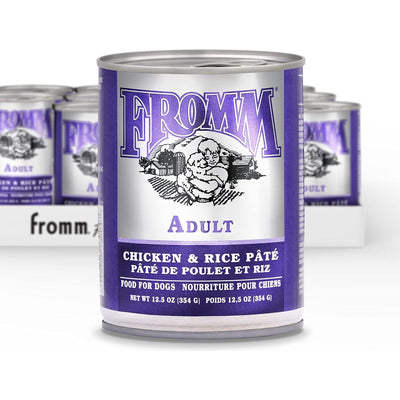 Pâté de poulet en conserve pour chiens Fromm