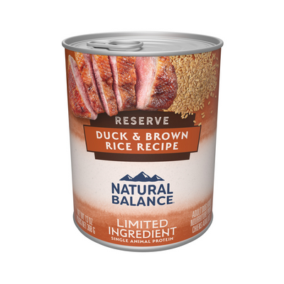 Natural Balance Dog Can Duck & Brown Rice