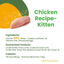 Almo Nature HQS Kitten Chicken Recipe In Broth