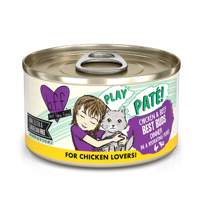 Weruva Wet Cat Food BFF Best Buds Chicken & Beef Pate