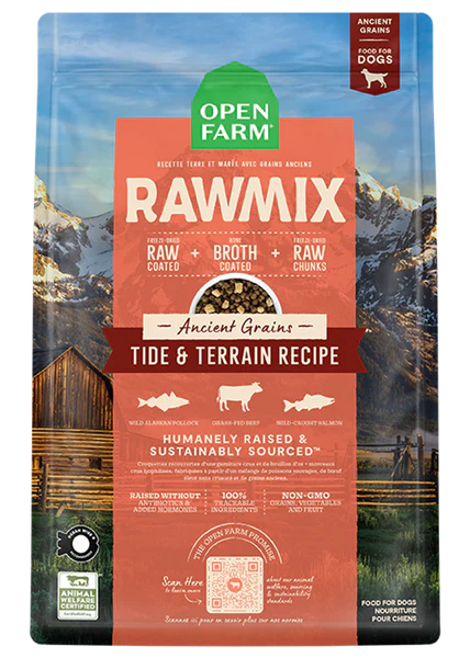 Open Farm Dog Rawmix Ancient Grains Tide & Terrain