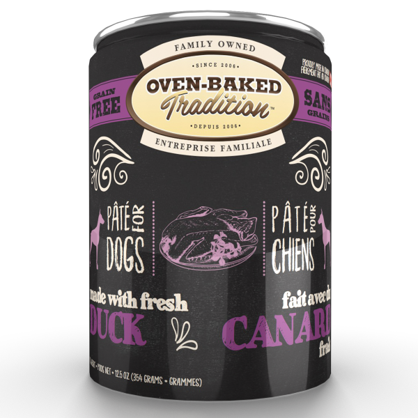 Oven Baked Dog Can Grain Free Duck Pate