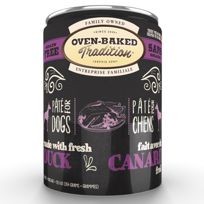 Oven Baked Dog Can Grain Free Duck Pate