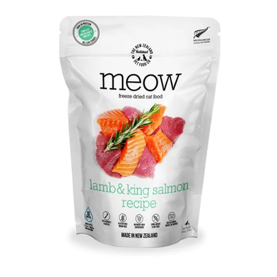 New Zealand Pet Food Meow Freeze Dried Bites Lamb & Salmon