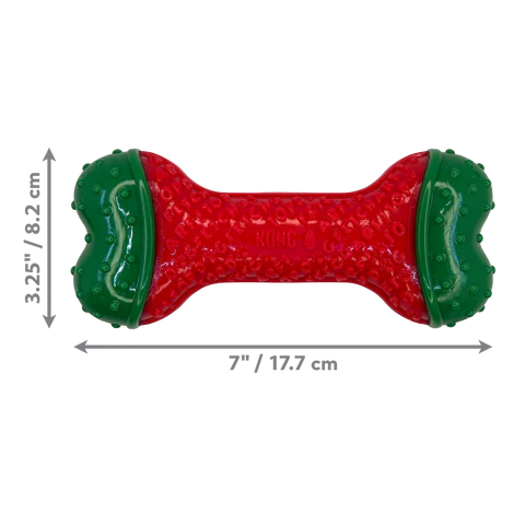 Kong Holiday Dog Holiday Core Strength Bone