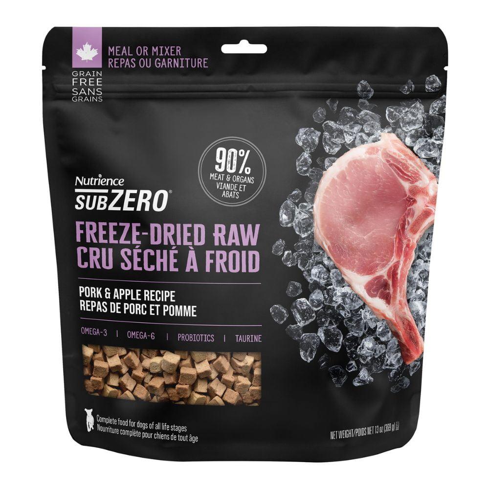 Nutrience Dog Grain Free Subzero Freeze Dried Raw Pork & Apple - 113g - Dog Food - Nutrience Pet Food - PetMax Canada