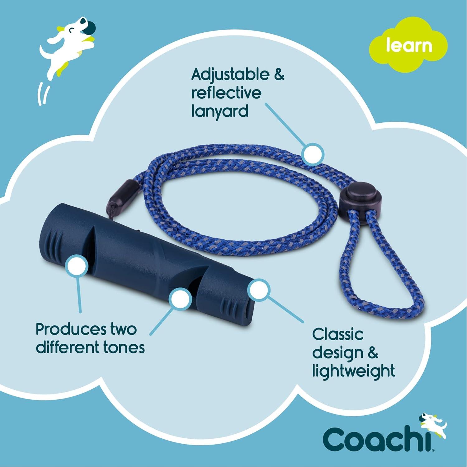 Coachi Two-Tone Whistle - Navy - Training Products - COACHI - PetMax Canada