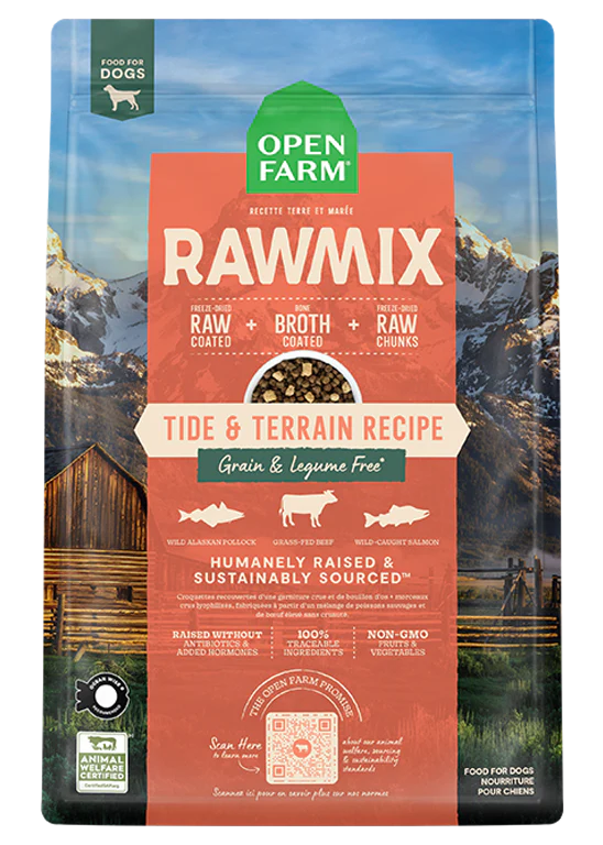 Open Farm Dog Rawmix Grain Free Tide & Terrain