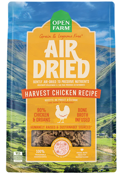 Open Farm Dog Air Dried Harvest Chicken Recipe