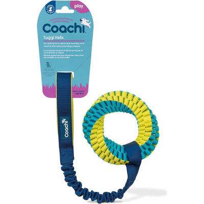 Coachi Tuggi Helix - Navy & Lime & Light Blue - Training Products - COACHI - PetMax Canada