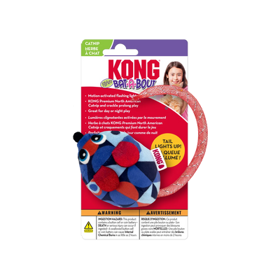 Kong Cats Bat-A-Bout Flicker Mouse