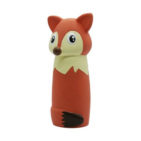 Bud-Z Latex Dog Toy with Recycled Water Bottle Fox