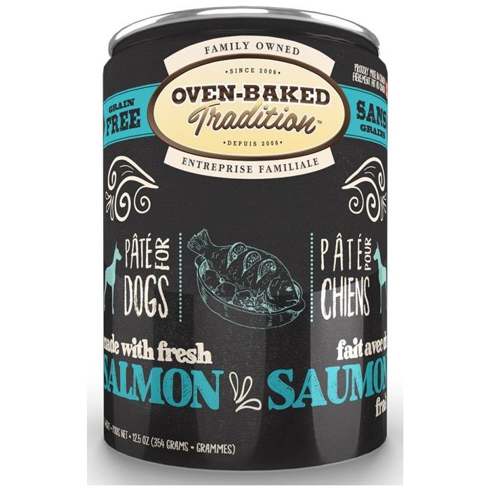 Oven Baked Dog Can Grain free Salmon Pate