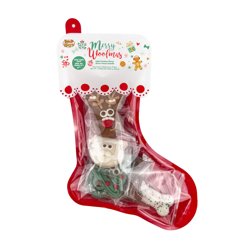 Bosco & Roxy's Merry Woofmas Cookie Filled Stocking