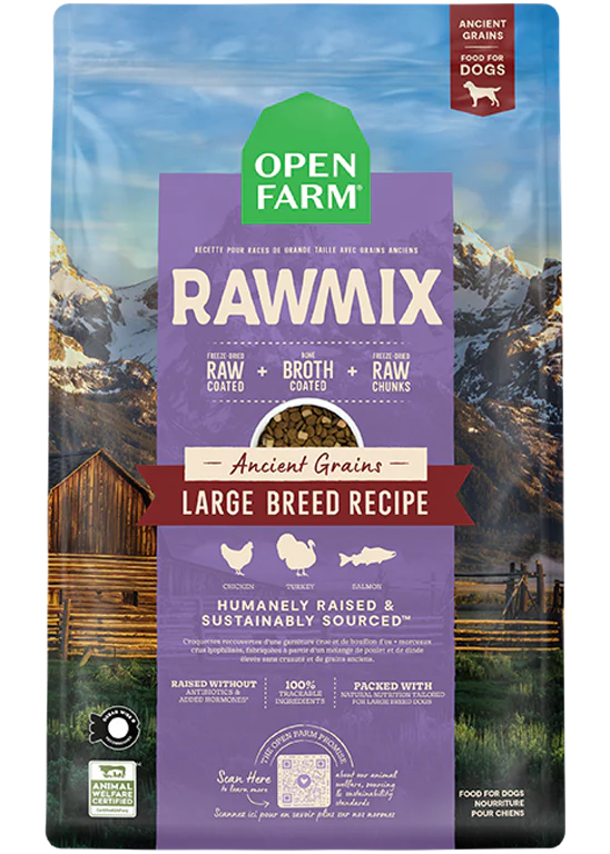 Open Farm Dog Rawmix Ancient Grains Large Breed