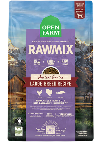 Open Farm Dog Rawmix Ancient Grains Large Breed