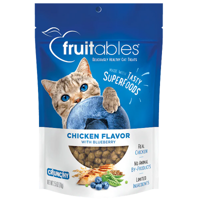 Fruitables Cat Treat Chicken & Blueberry