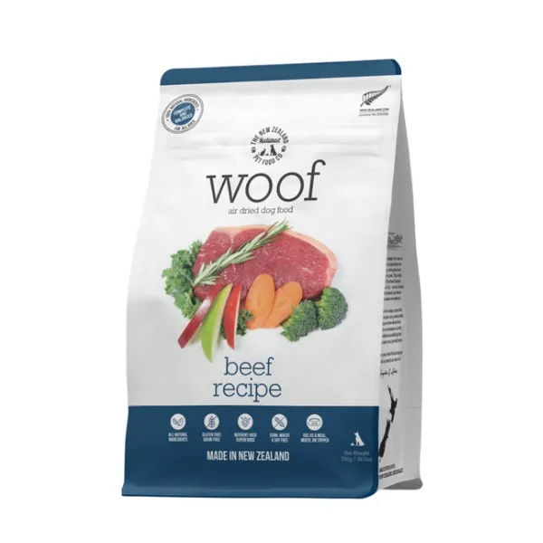 New Zealand Pet Food Woof Air Dried Food Beef