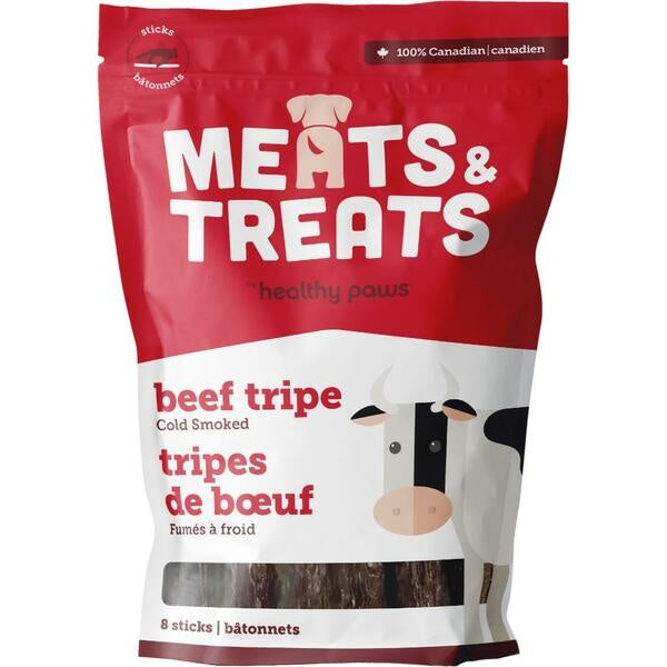 Healthy Paws Meats & Treats Cold Smoked Tripe Stick Beef