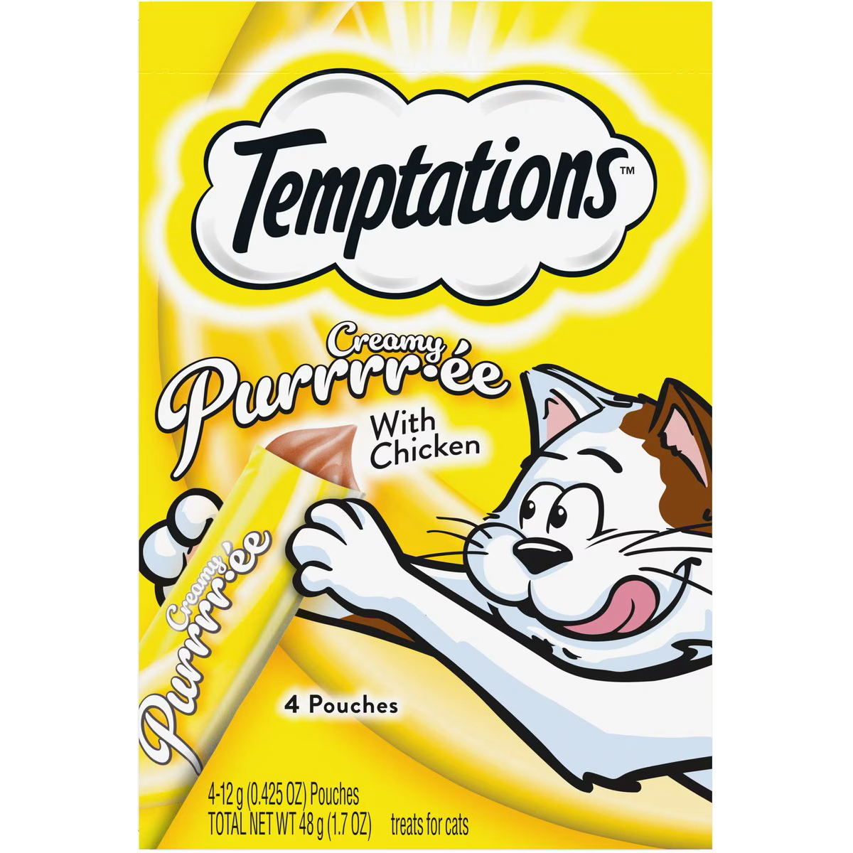 Whiskas Temptations Purrr Ee Poulet Crémeux