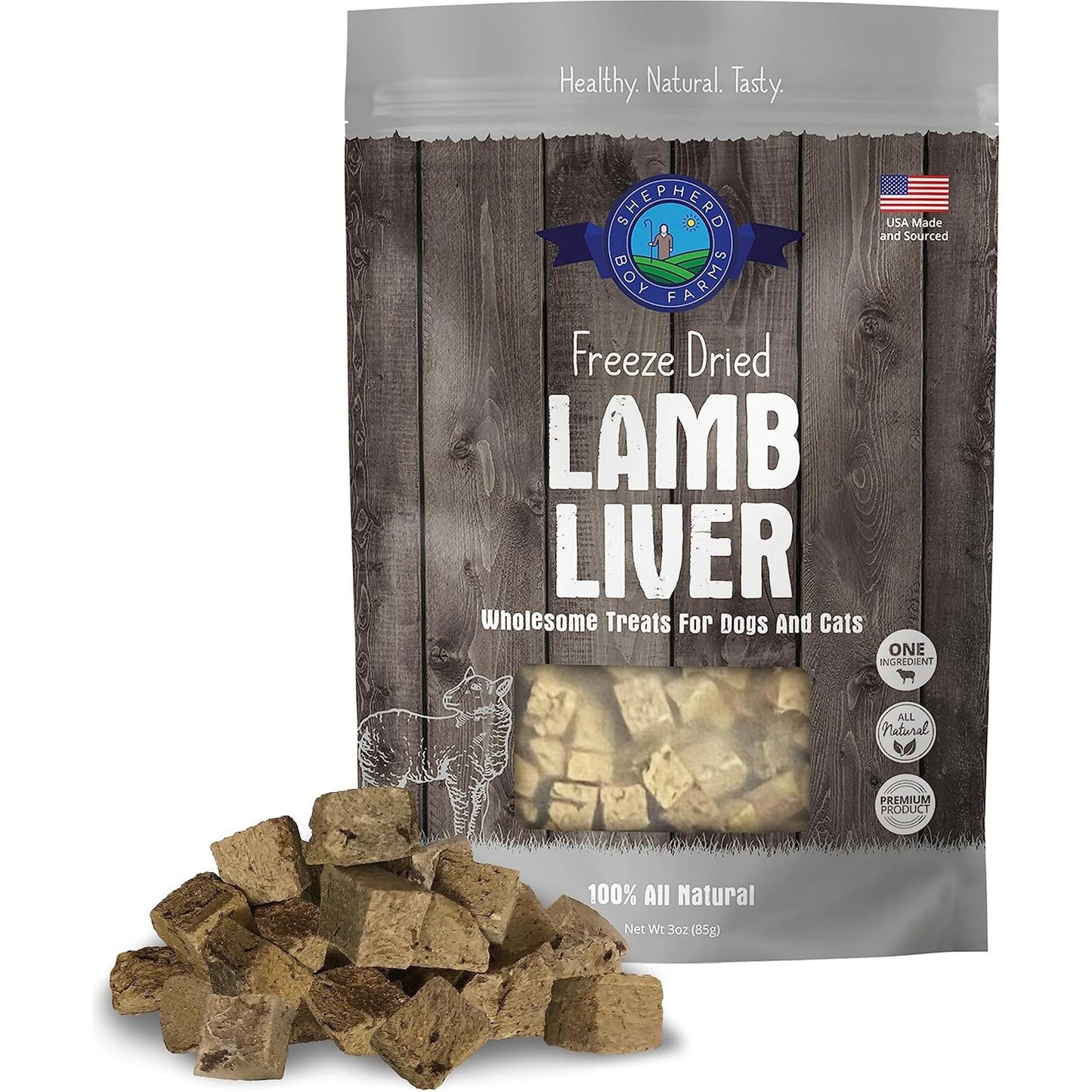 Shepherd Boy Farm Freeze Dried Lamb Liver