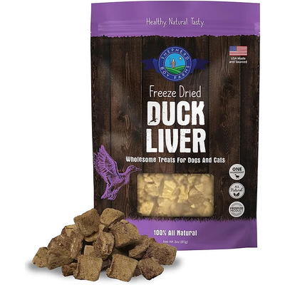 Shepherd Boy Farm Freeze Dried Duck Liver