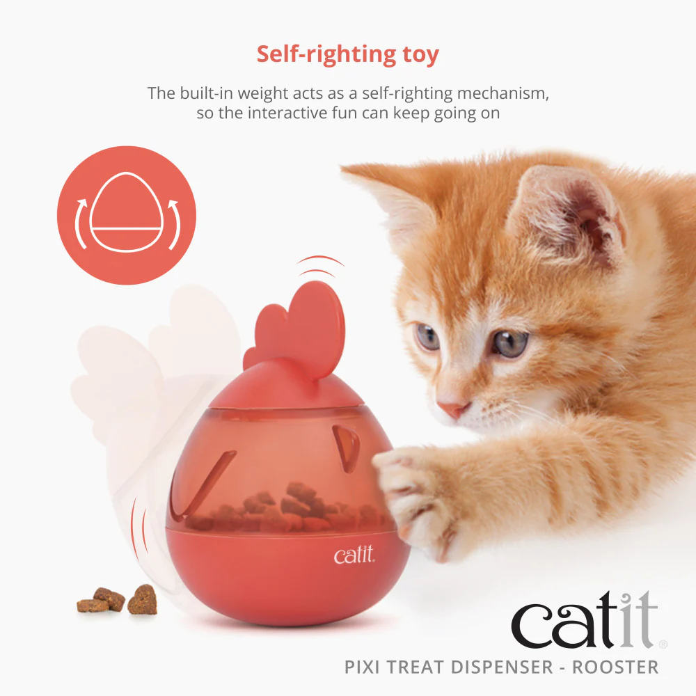 Catit Pixi Distributeur de friandises pour chat Coq