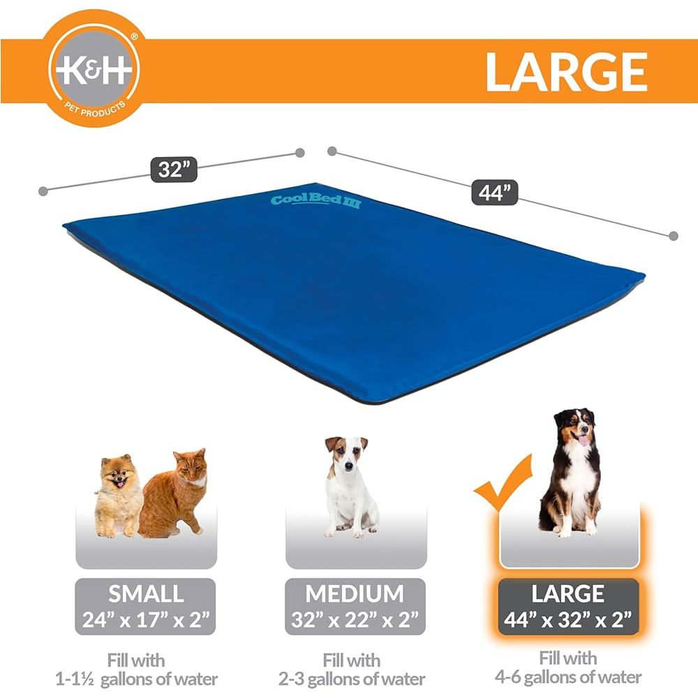 K & H Cool Bed III Blue Large