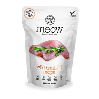 New Zealand Pet Food Meow Freeze Dried Bites Wild Brushtail