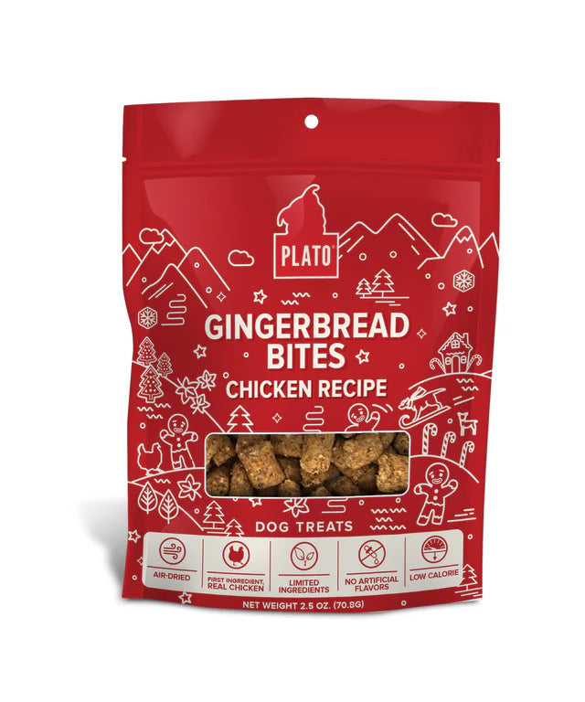 Plato Pet Gingerbread Bites Chicken