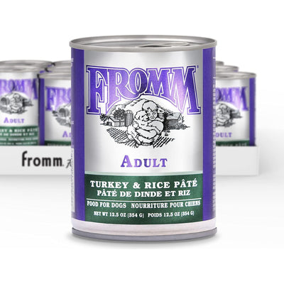 Fromm Canned Dog Food Classic Turkey and Rice