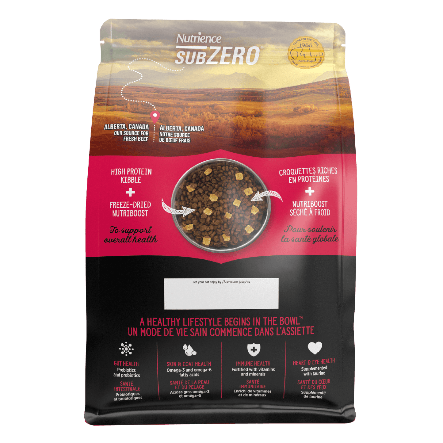 Nutrience Grain Free Cat Food SubZero Prairie Red - 2.27 Kg - Cat Food - Nutrience Pet Food - PetMax Canada