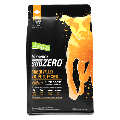 Nutrience Grain Free Dog Food Large Breed SubZero Fraser Valley - 10 Kg - Dog Food - Nutrience Pet Food - PetMax Canada