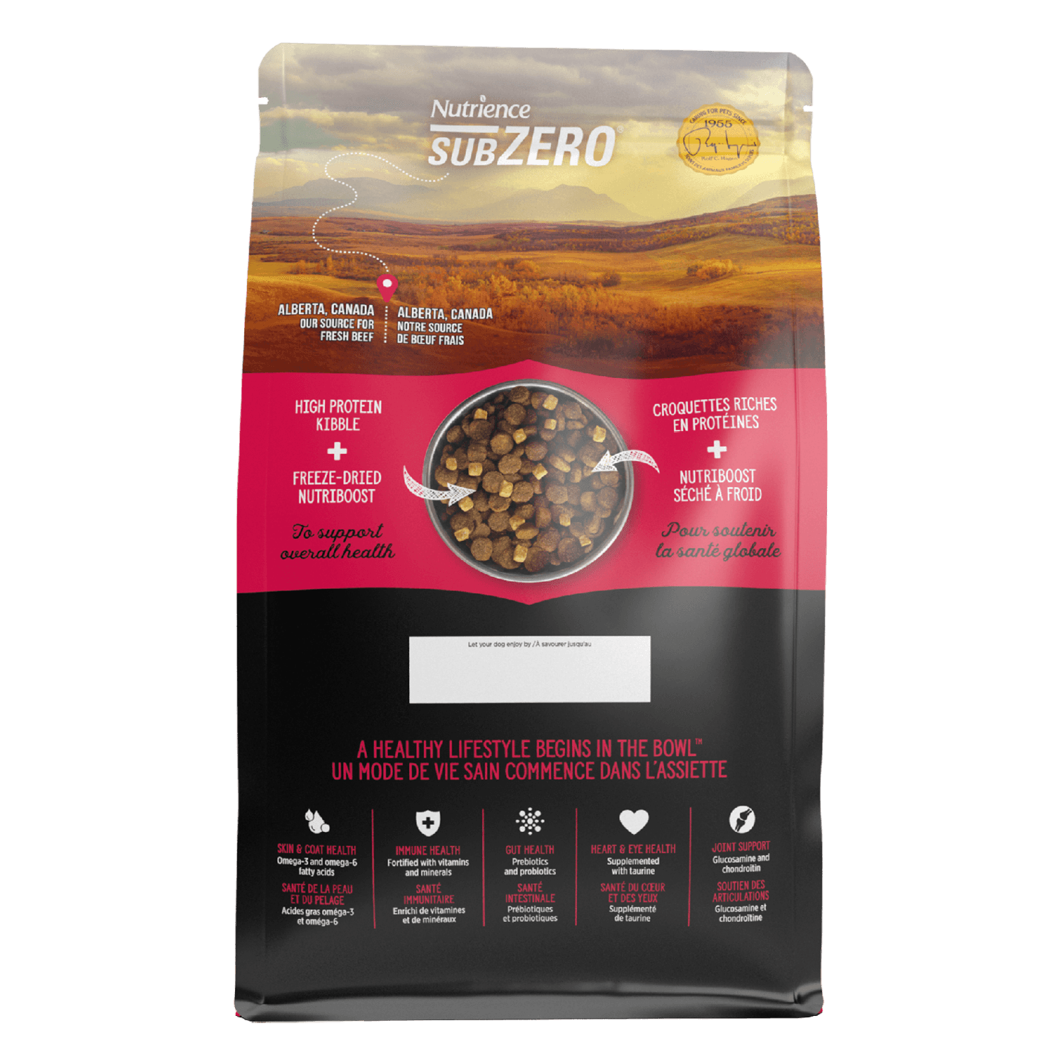 Nutrience Grain Free Dog Food Large Breed SubZero Prairie Red - 10 Kg - Dog Food - Nutrience Pet Food - PetMax Canada