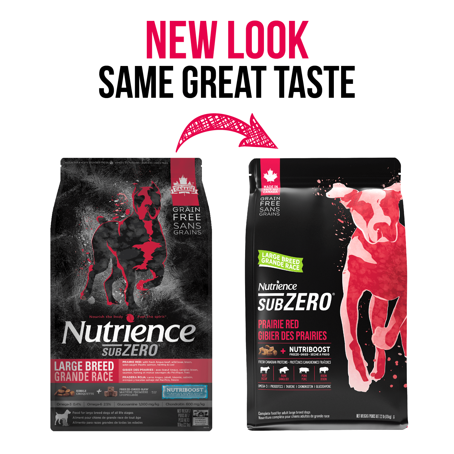 Nutrience Grain Free Dog Food Large Breed SubZero Prairie Red - 10 Kg - Dog Food - Nutrience Pet Food - PetMax Canada