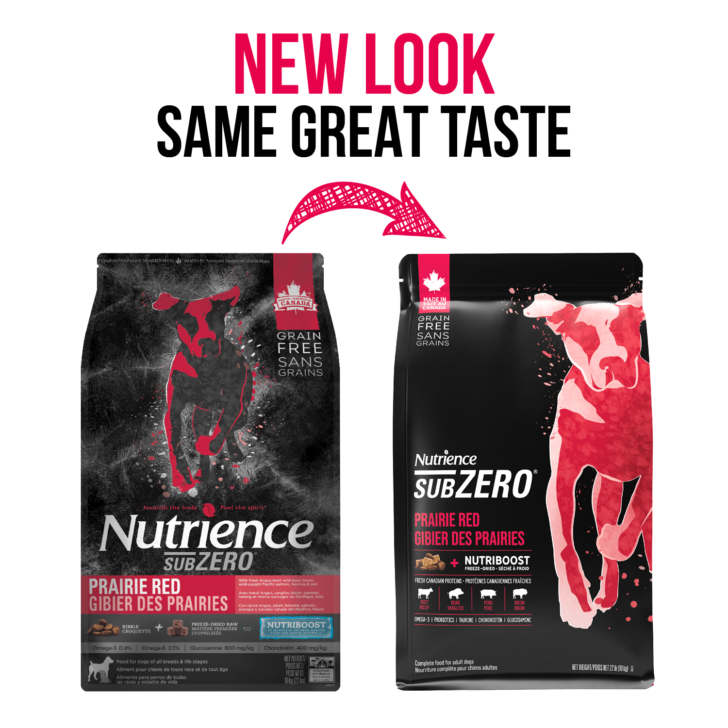 Nutrience Grain Free Dog Food SubZero Prairie Red - 2.27 Kg - Dog Food - Nutrience Pet Food - PetMax Canada