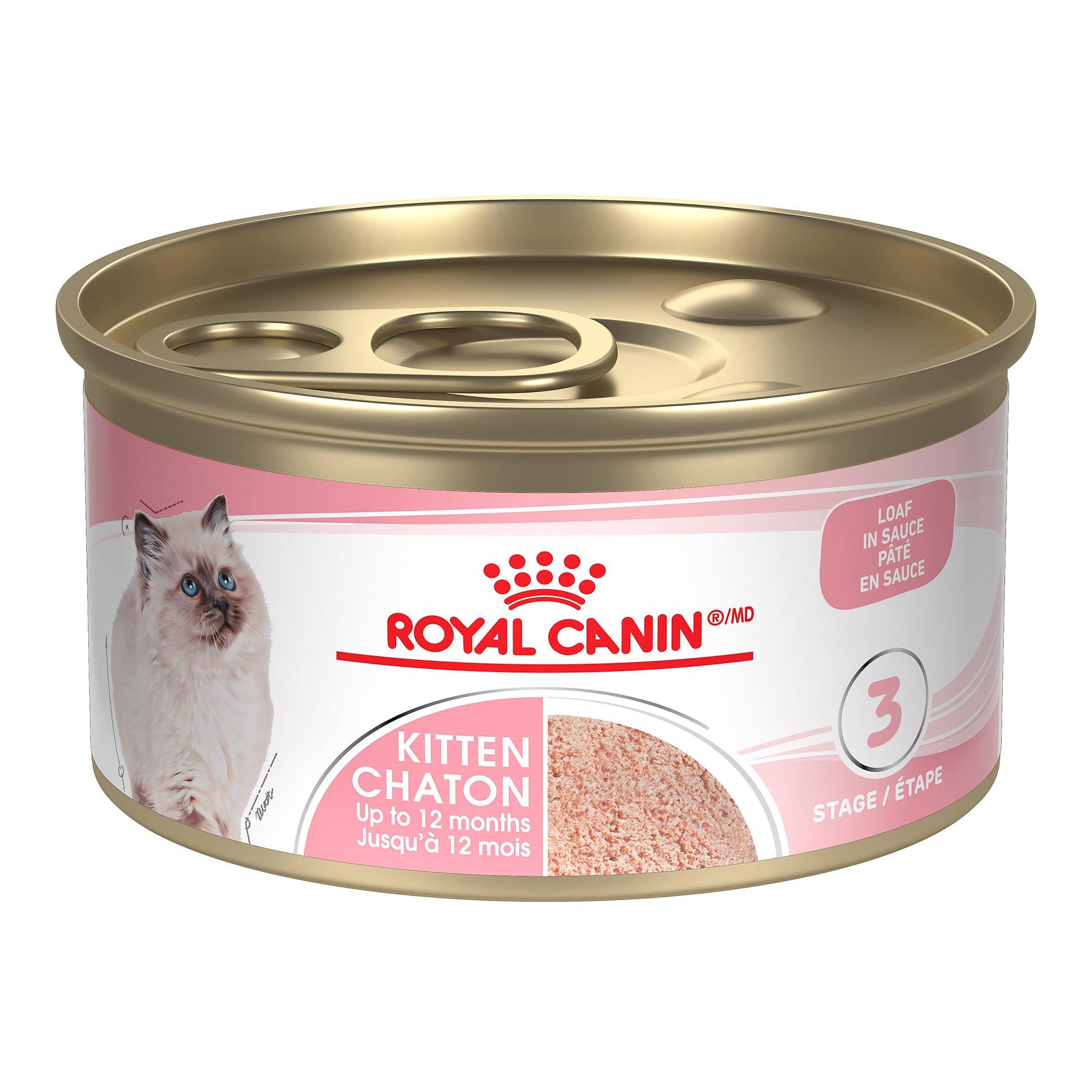 Royal Canin Canned Kitten Food Instinctive Loaf In Sauce - 85g - Canned Cat Food - Royal Canin - PetMax Canada