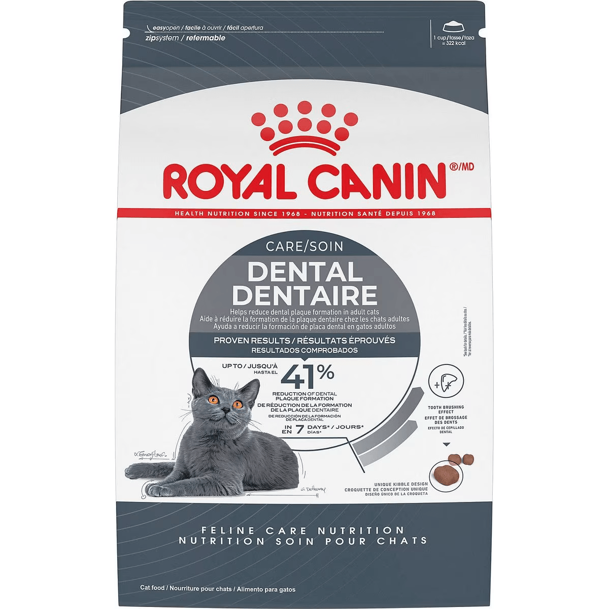 Royal Canin Dental Care Dry Cat Food - 1.36 Kg - Cat Food - Royal Canin - PetMax Canada