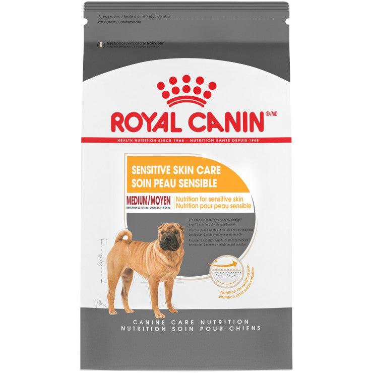 Royal Canin Dog Food Medium Sensitive Skin Care - 2.72 Kg - Dog Food - Royal Canin - PetMax Canada