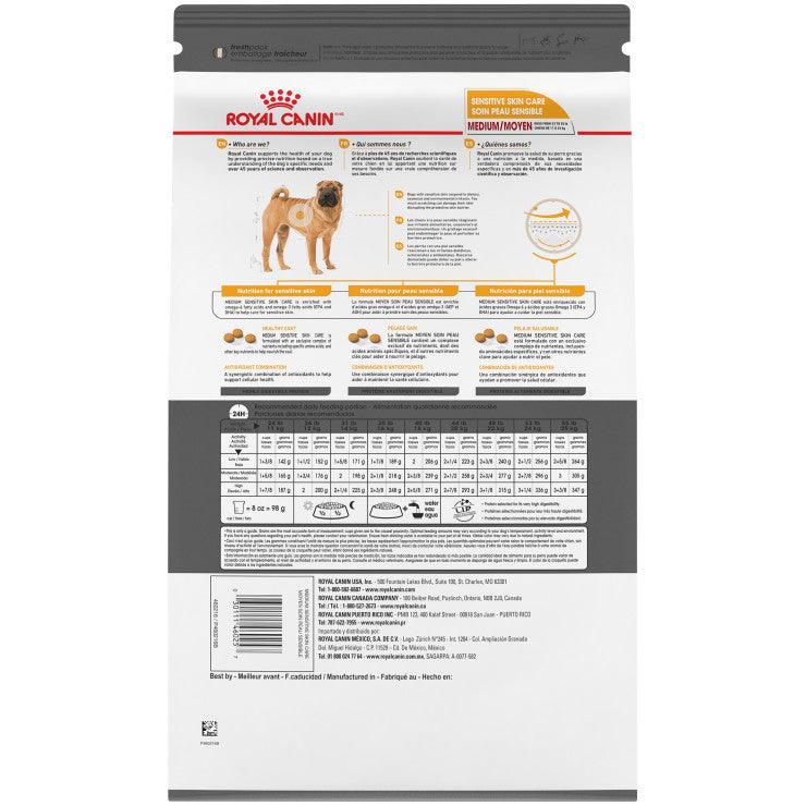 Royal Canin Dog Food Medium Sensitive Skin Care - 2.72 Kg - Dog Food - Royal Canin - PetMax Canada