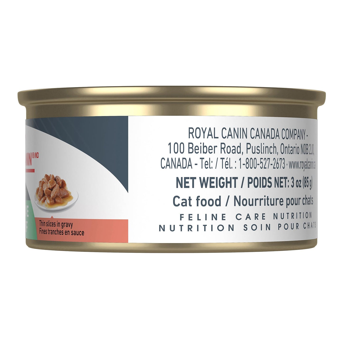 Royal Canin Canned Cat Food Digest Sensitive Thin Slices In Gravy - 85g - Canned Cat Food - Royal Canin - PetMax Canada