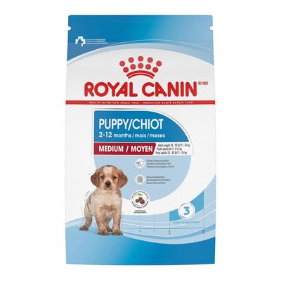 Royal Canin Dog Food Medium Puppy - 2.72 Kg - Dog Food - Royal Canin - PetMax Canada