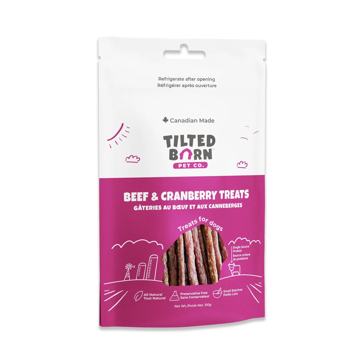 Tilted Barn Canadian Beef & Cranberry Treats