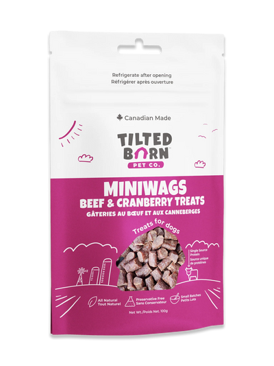 Tilted Barn Canadian Beef & Cranberry Mini Wag