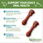 Whimzees Natural Grain Free Daily Dental Long Lasting Dog Treats Brushzees - X-Small - Natural Chews - Whimzees - PetMax Canada