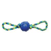 Zeus K9 Fitness Ball Double Tug Dog Toy - 16 inches - Dog Toys - Zeus - PetMax Canada