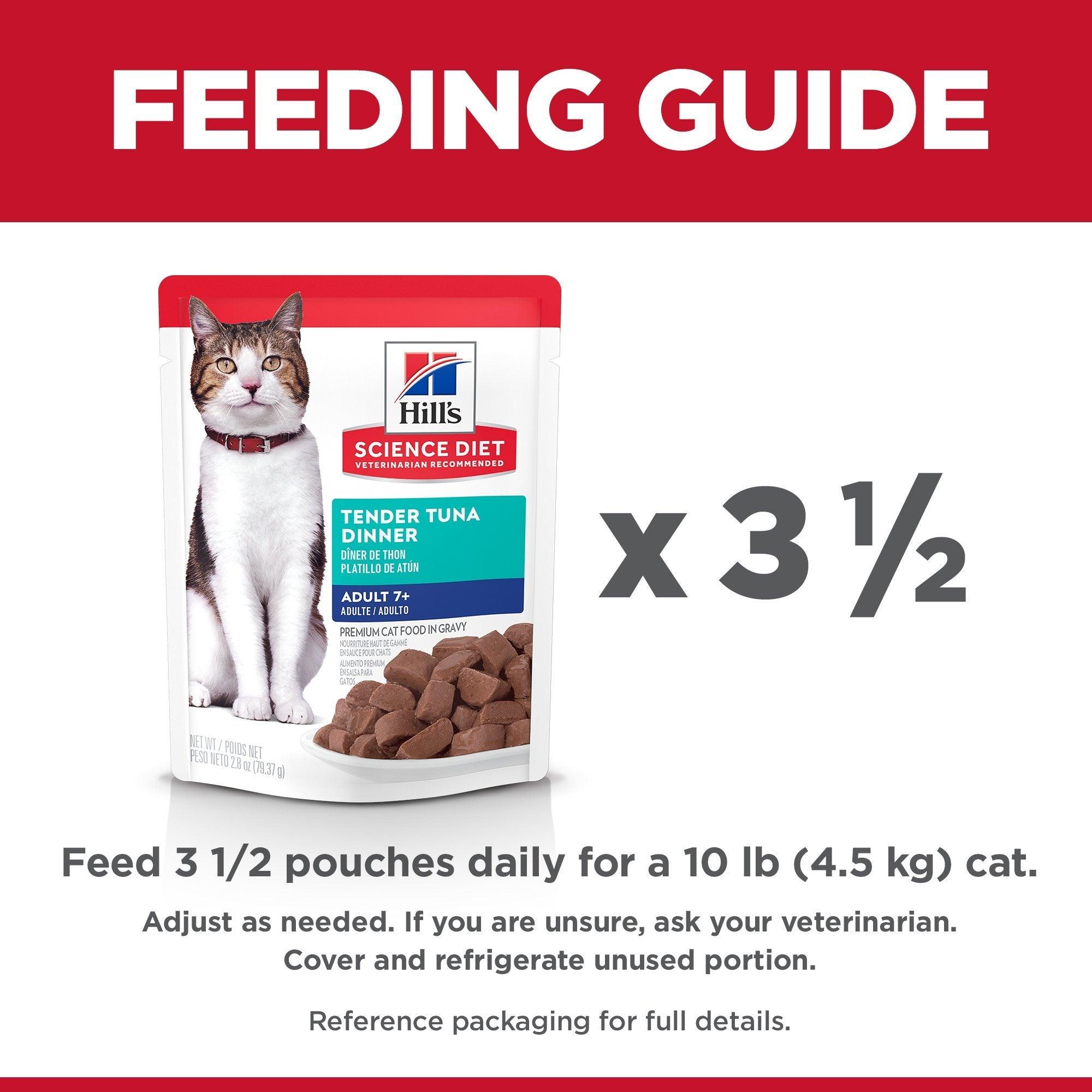 Hill's science diet 2024 senior cat food